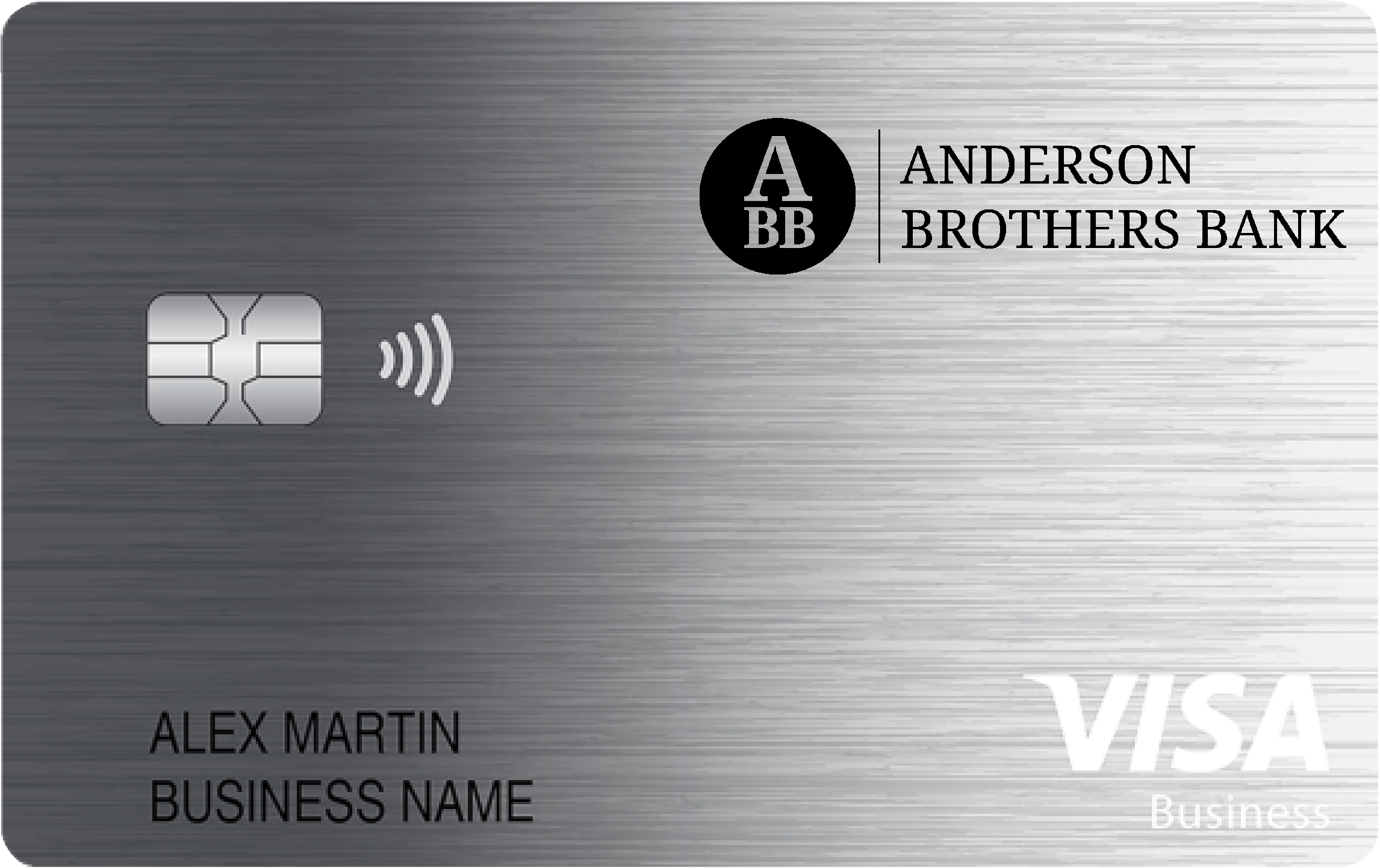 Anderson Brothers Bank Business Card