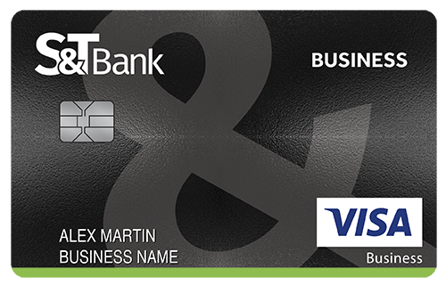 S&T Bank Business Card Card
