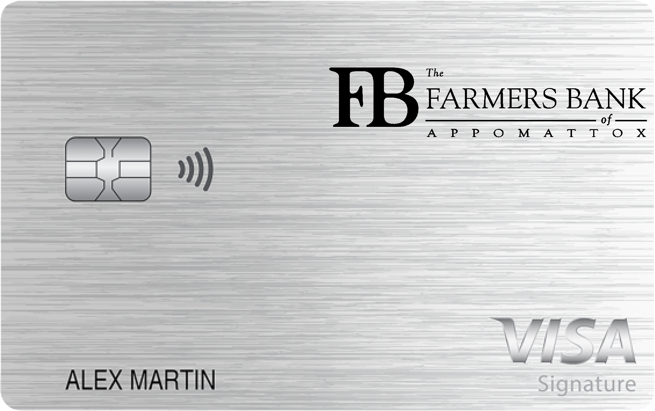 The Farmers Bank of Appomattox Travel Rewards+ Card