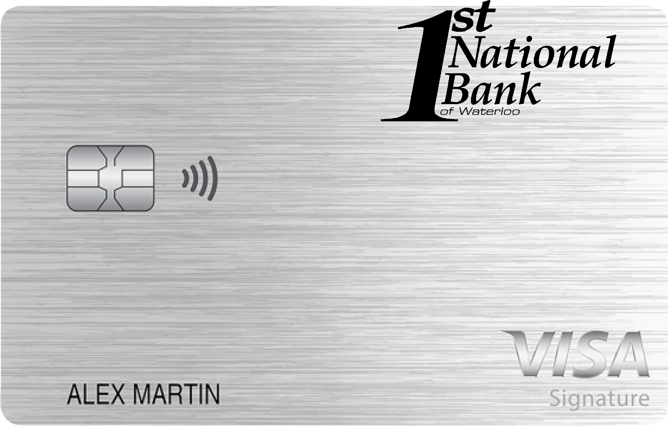 First National Bank of Waterloo Max Cash Preferred Card