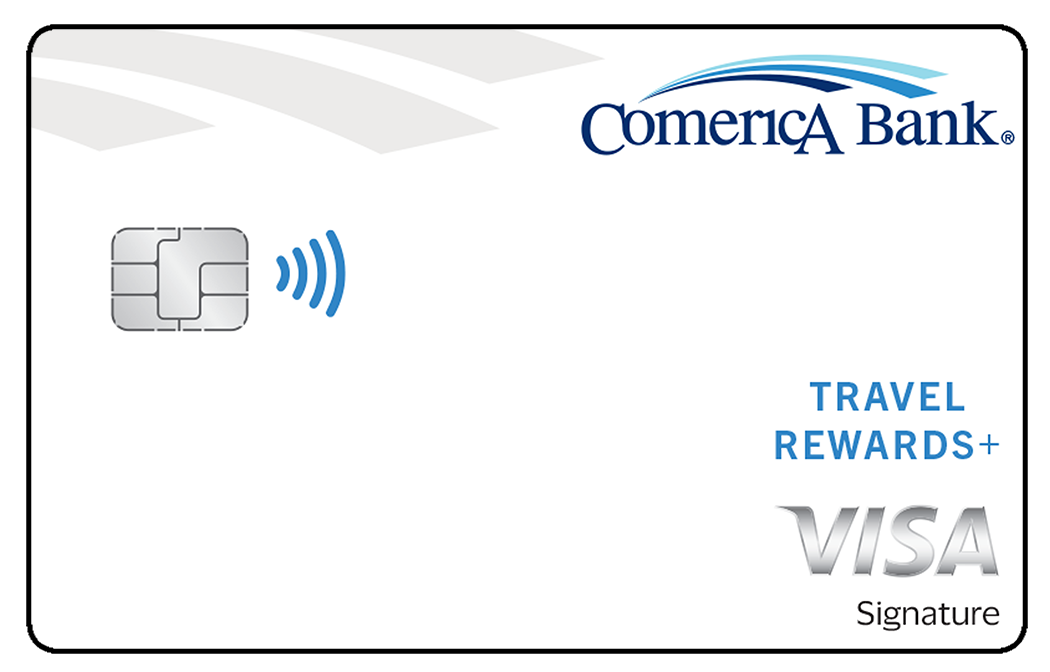 Comerica Bank Travel Rewards+ Card