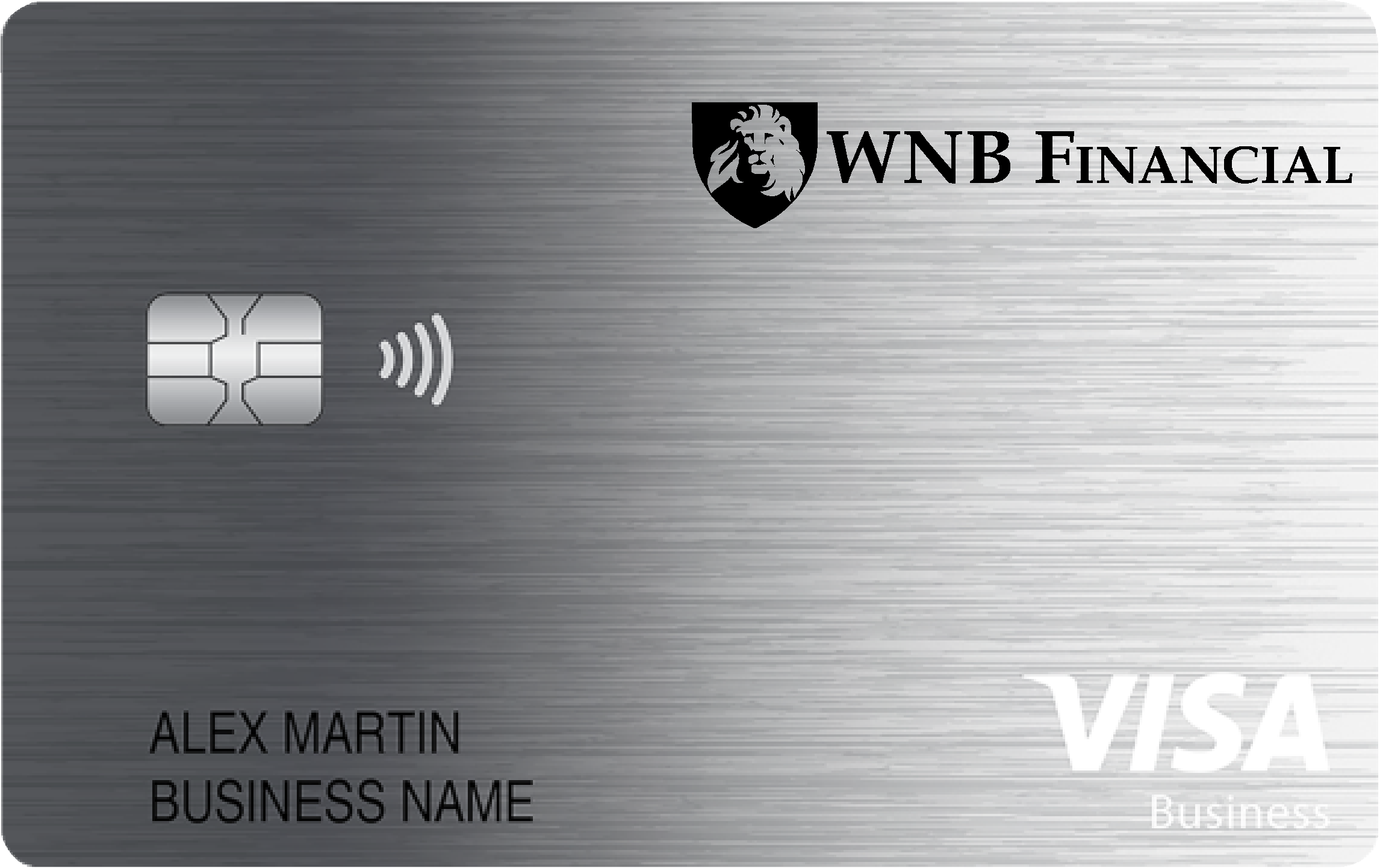 WNB Financial Business Card Card