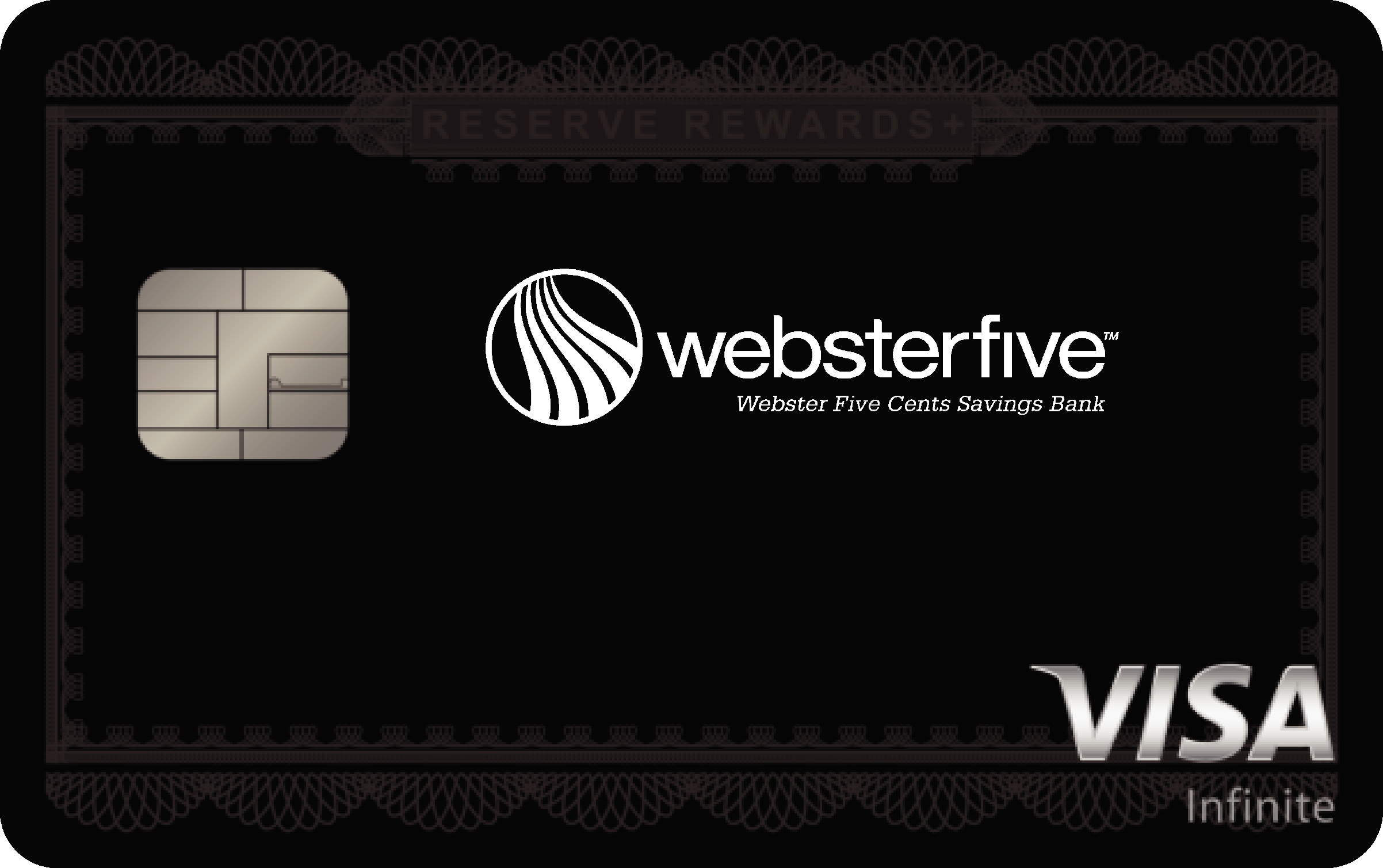 Webster Five Cents Savings Bank Reserve Rewards+ Card