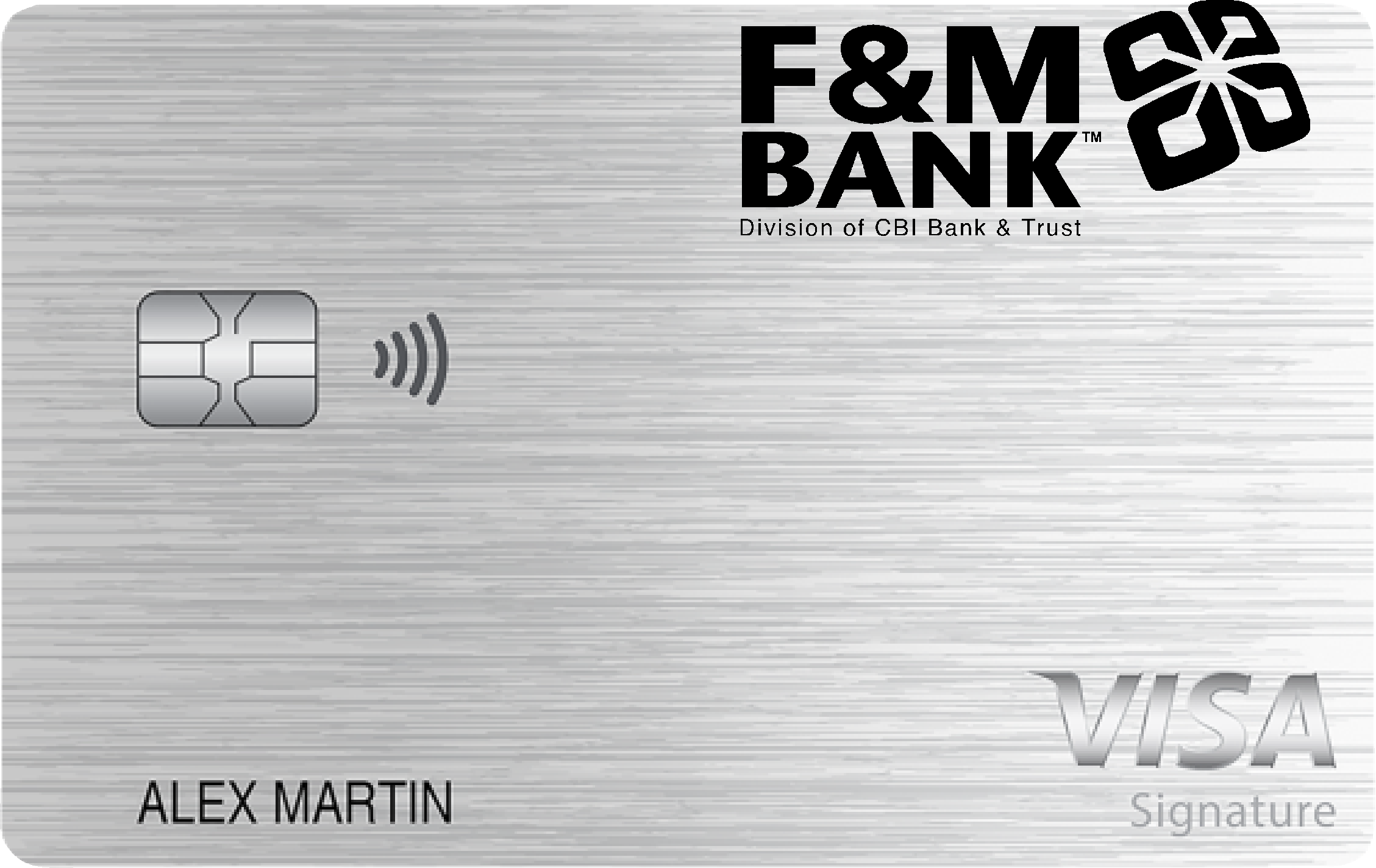 F&M Bank, Division of CBI Bank & Trust Max Cash Preferred Card
