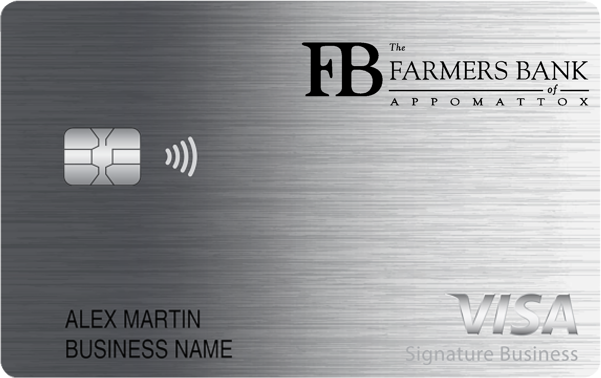 The Farmers Bank of Appomattox Smart Business Rewards Card