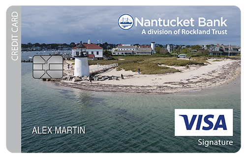 Nantucket Bank College Real Rewards Card