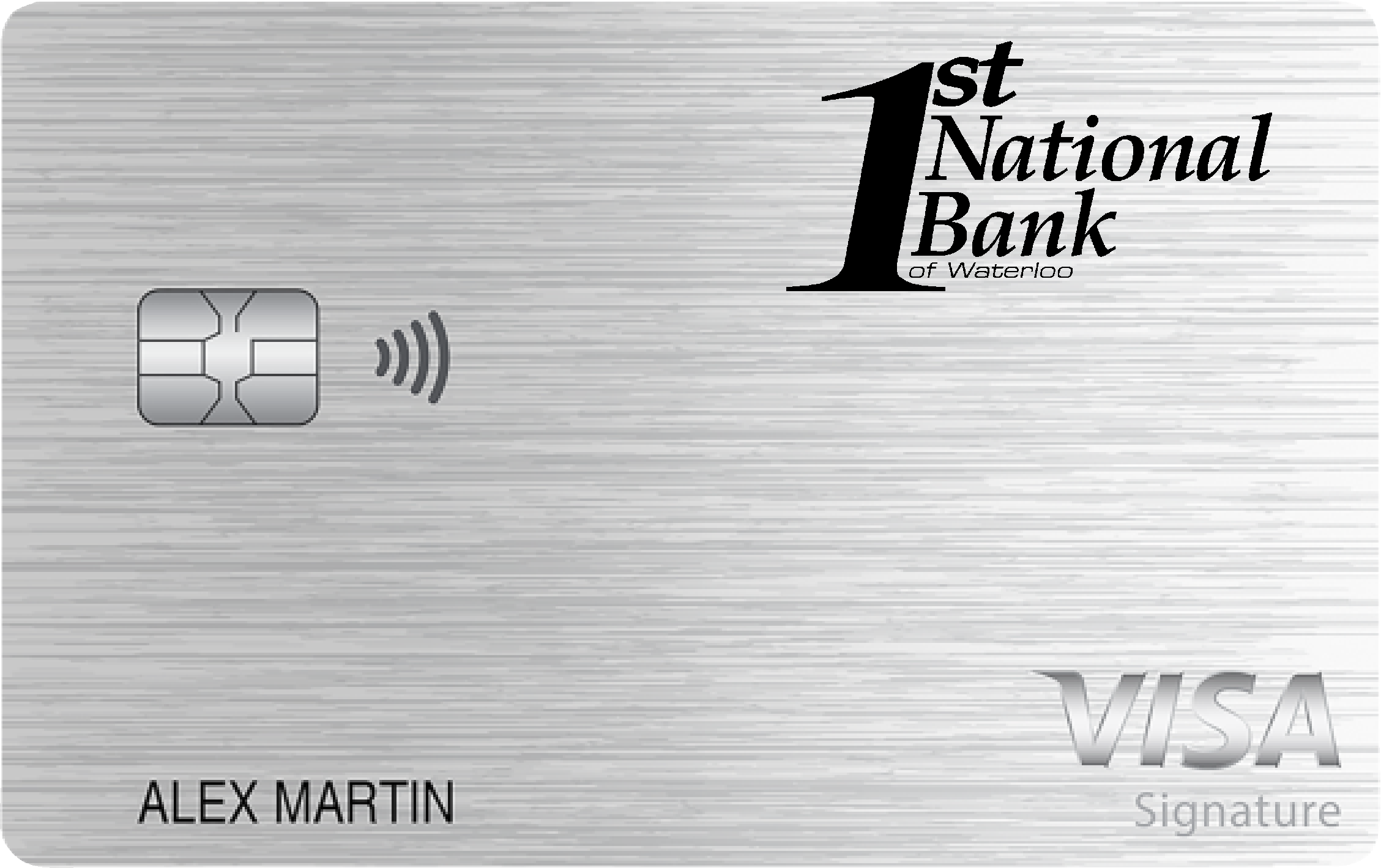 First National Bank of Waterloo College Real Rewards Card