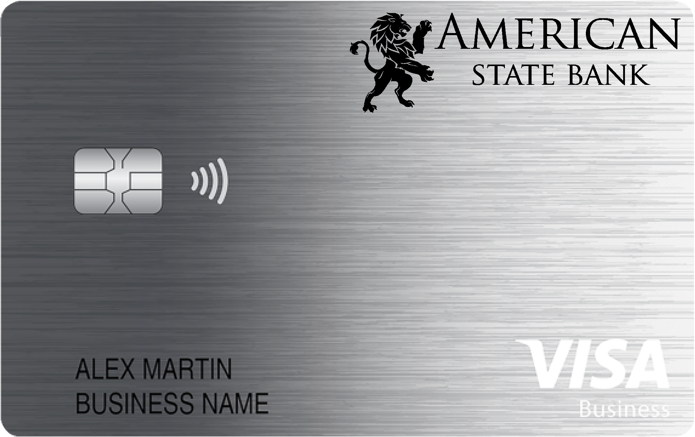 American State Bank Business Card Card