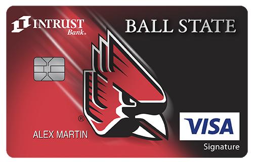 INTRUST Bank Ball State University Alumn Max Cash Preferred Card