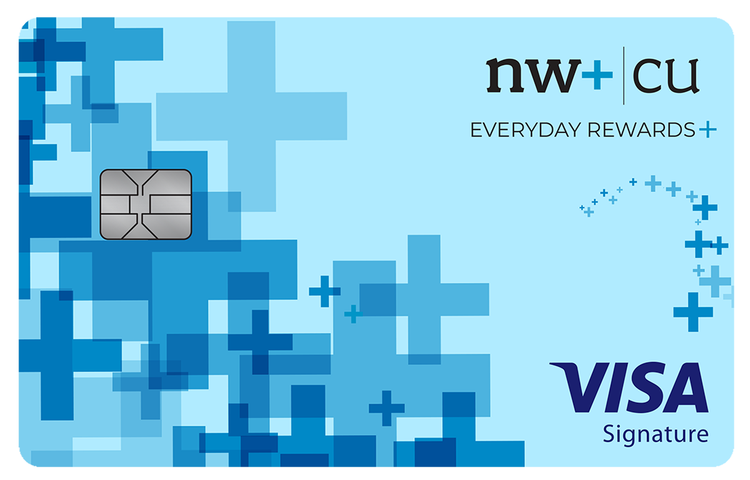NorthWest Plus Credit Union Everyday Rewards+ Card