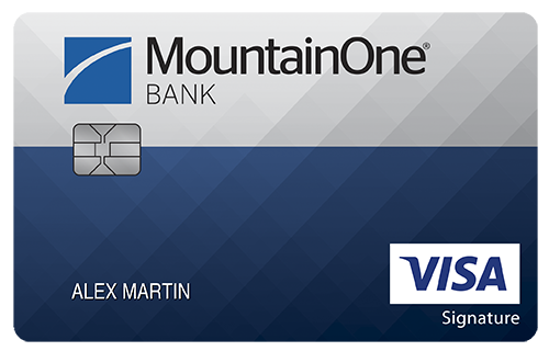 MountainOne Bank College Real Rewards Card