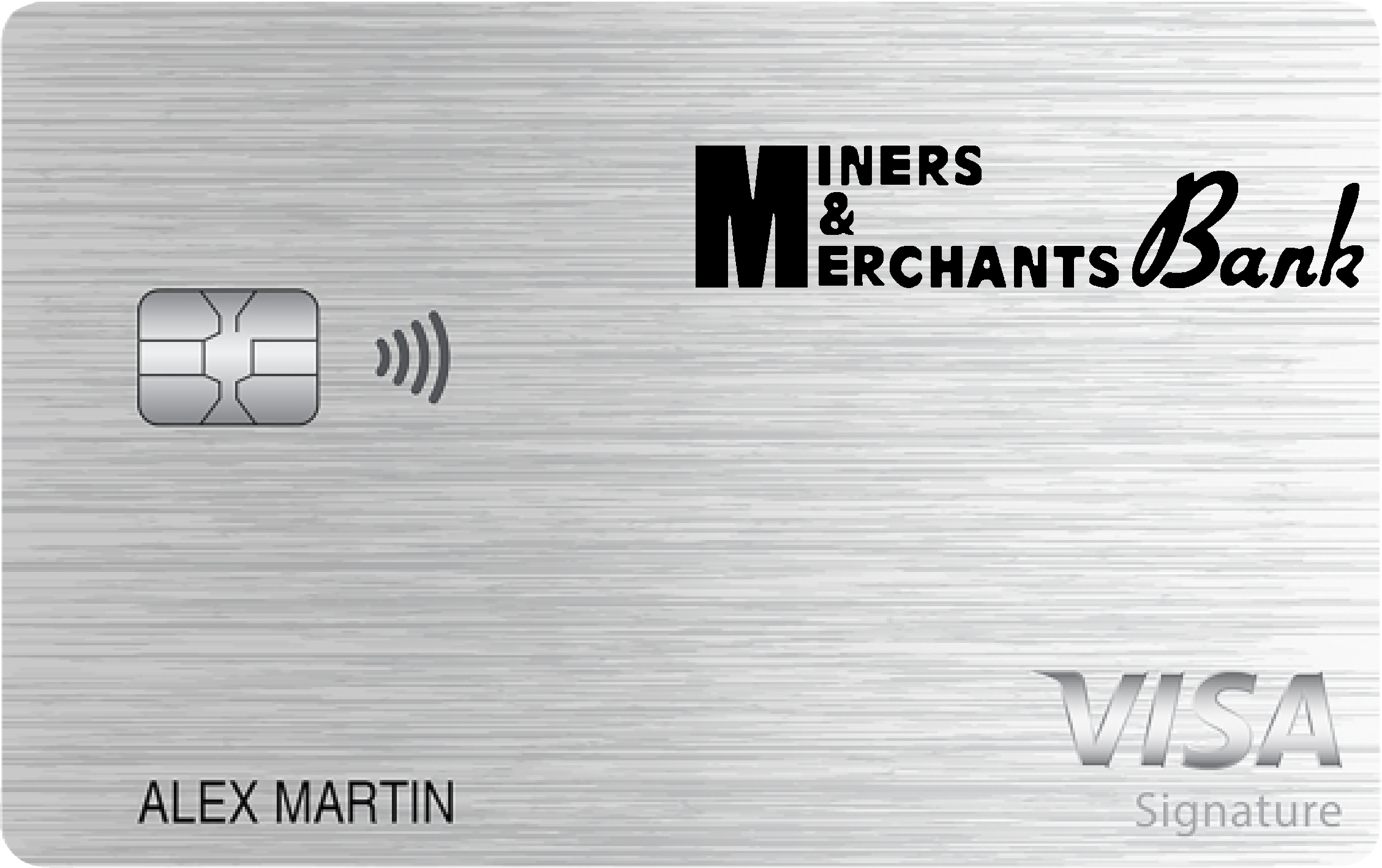 Miners and Merchants Bank Travel Rewards+ Card