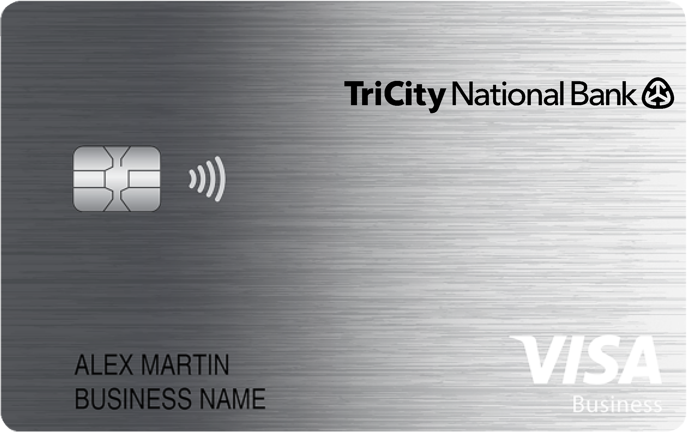 Tri City National Bank Business Card Card