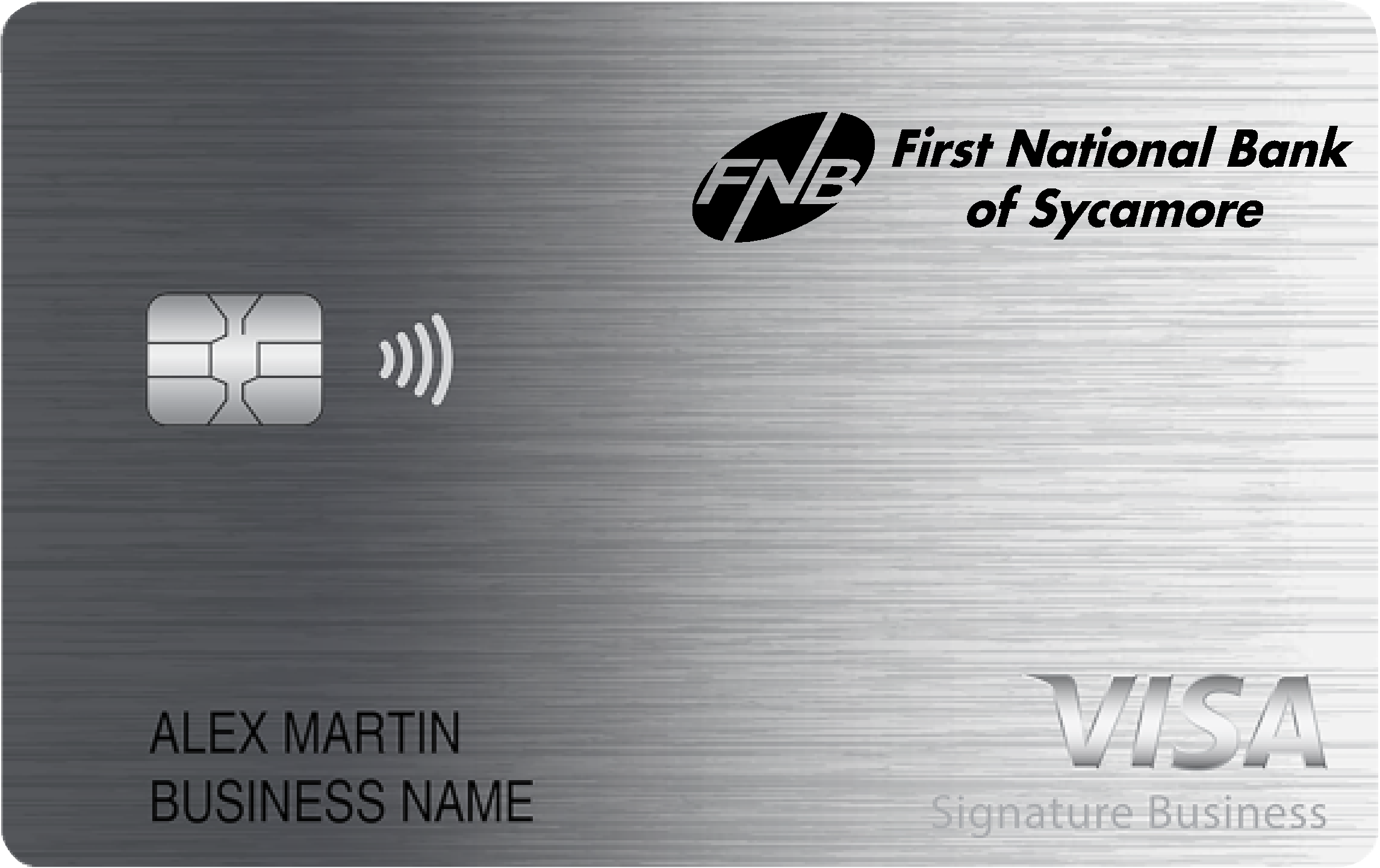 First National Bank of Sycamore Smart Business Rewards Card