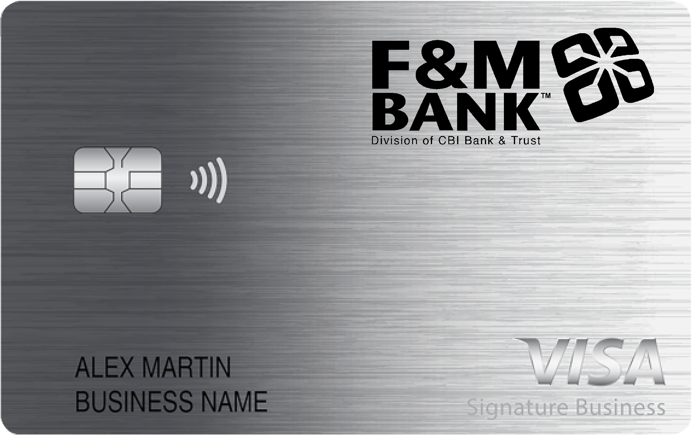 F&M Bank, Division of CBI Bank & Trust Smart Business Rewards Card