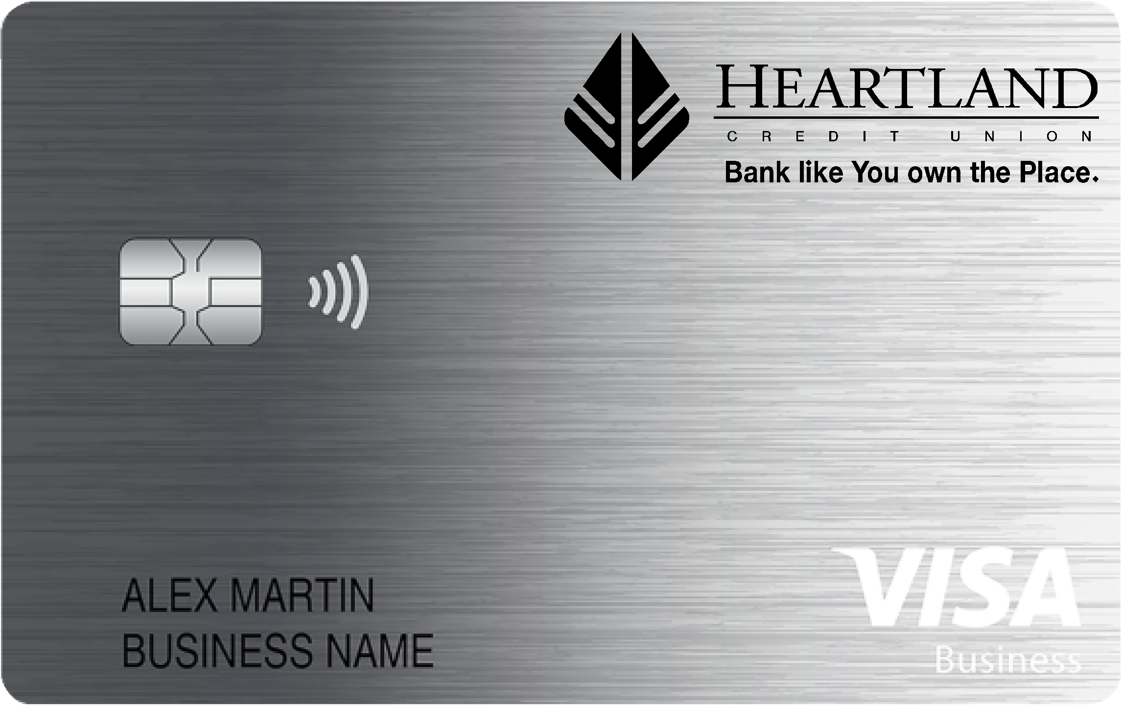 Heartland Credit Union Business Real Rewards Card