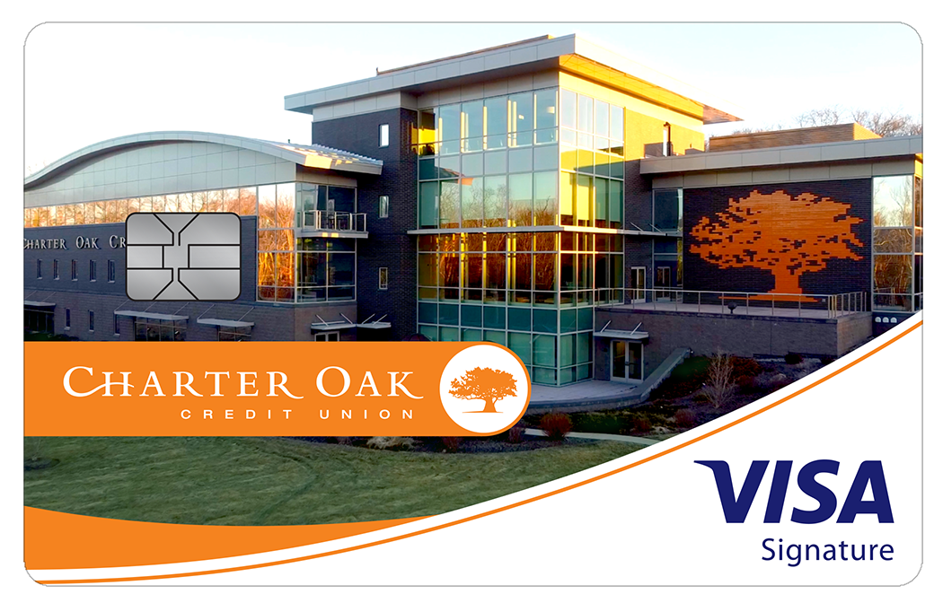 Charter Oak Credit Union College Real Rewards Card