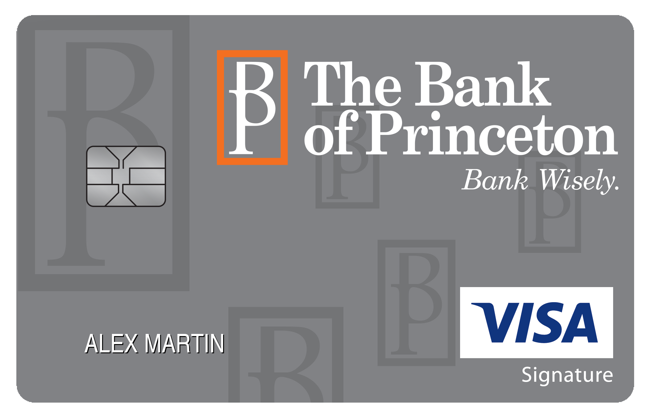 The Bank of Princeton College Real Rewards Card