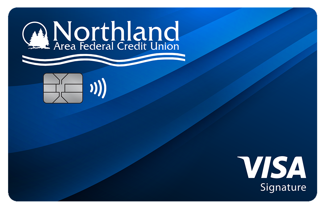 Northland Area Federal Credit Union Travel Rewards+ Card