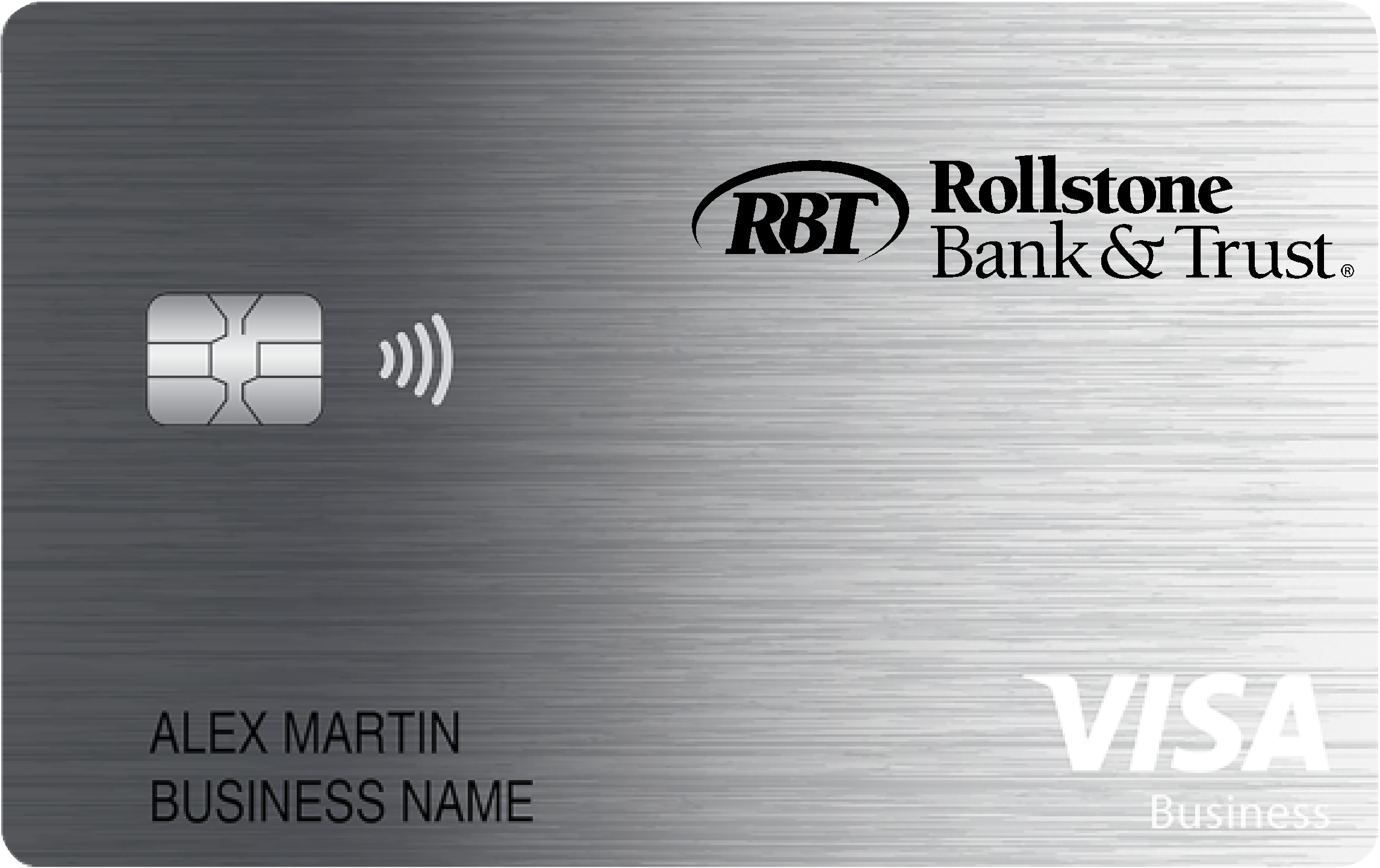 Rollstone Bank & Trust Business Card