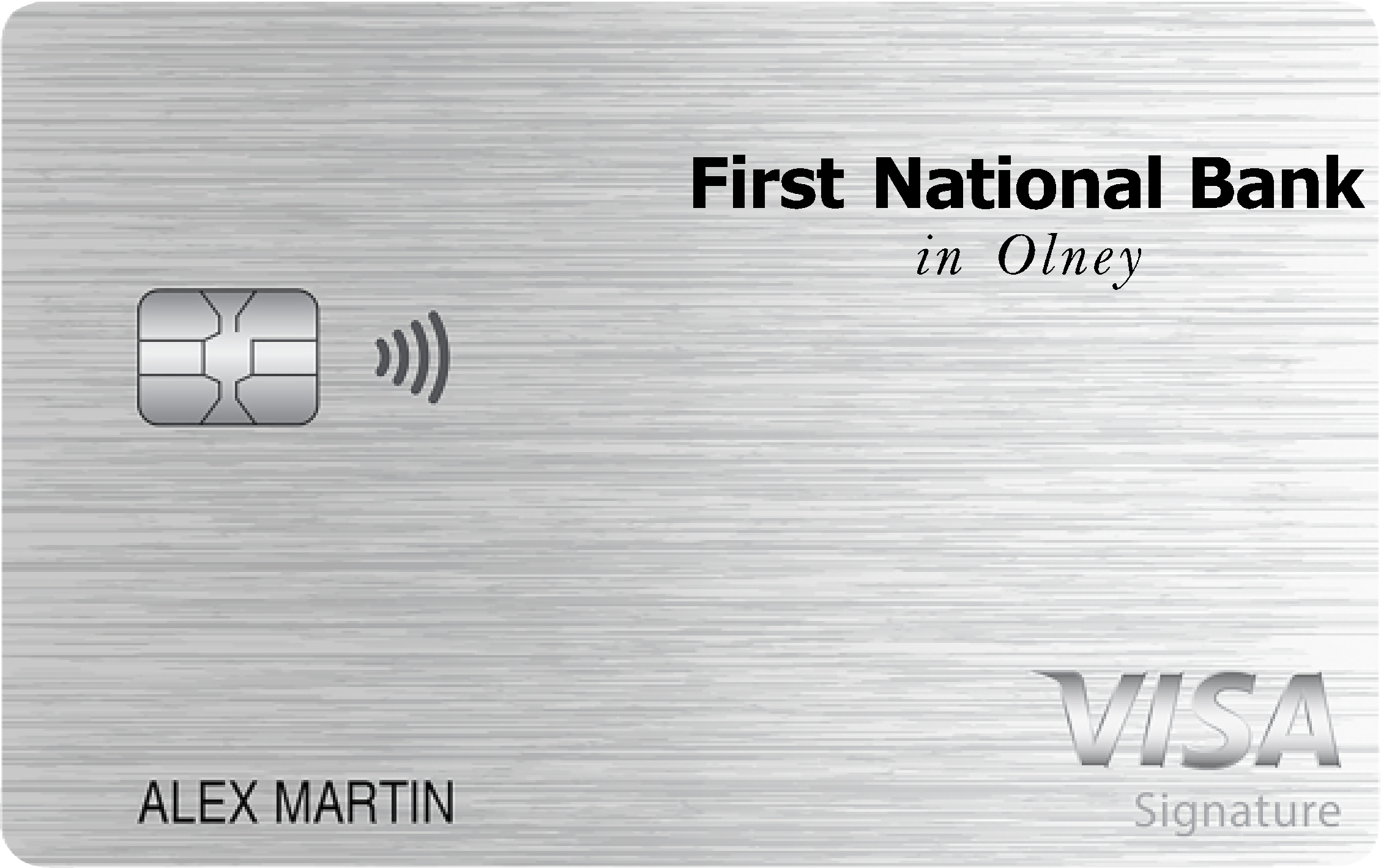 First National Bank In Olney Travel Rewards+ Card