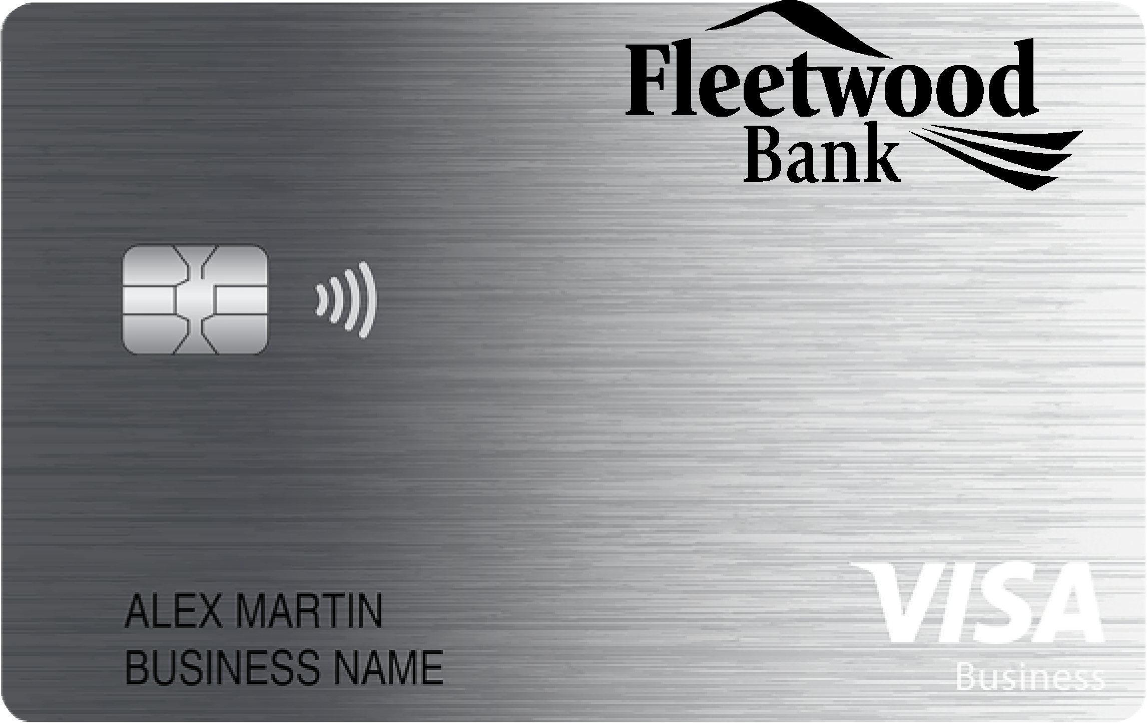 Fleetwood Bank Business Card Card