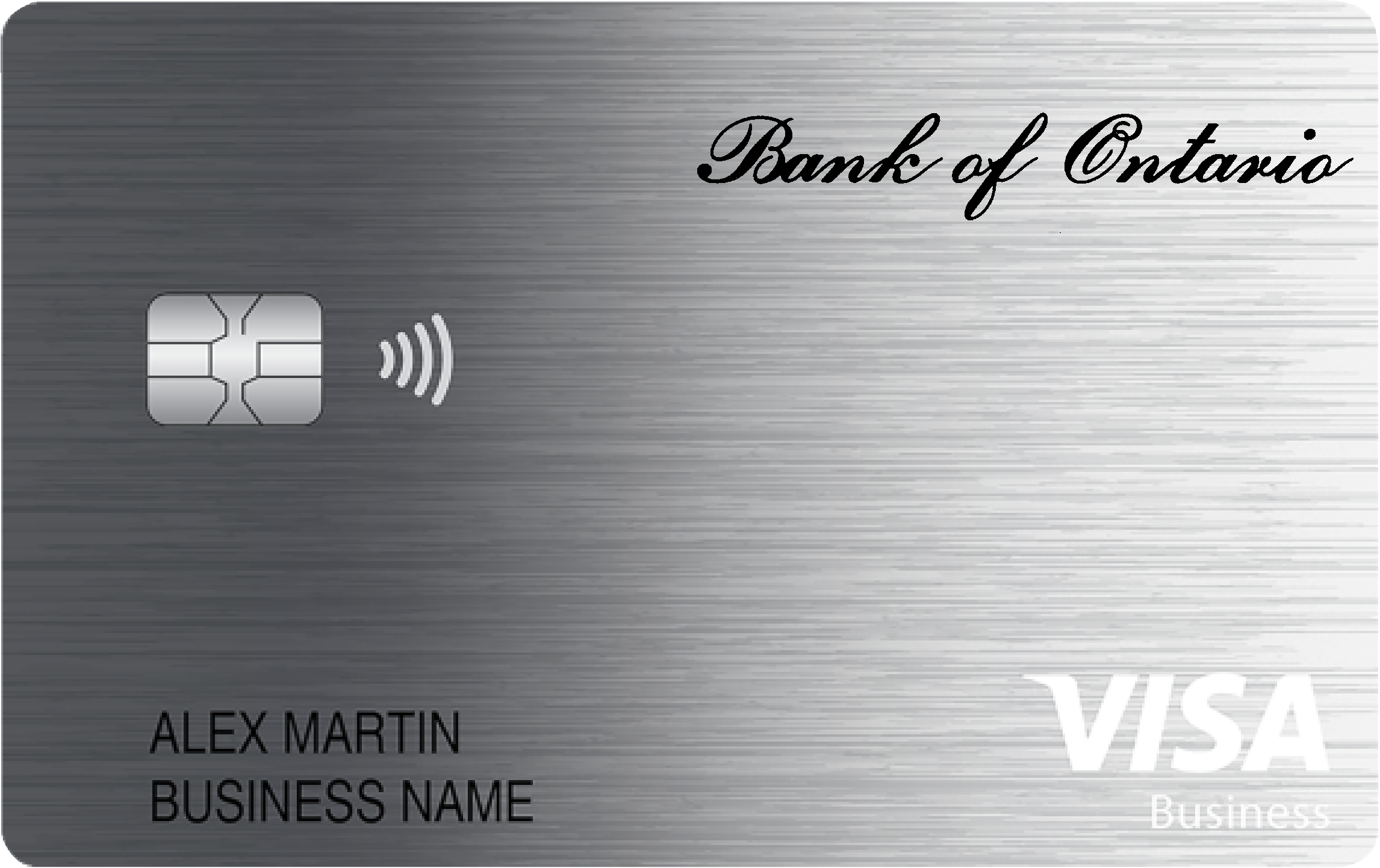 Bank Of Ontario Business  Card