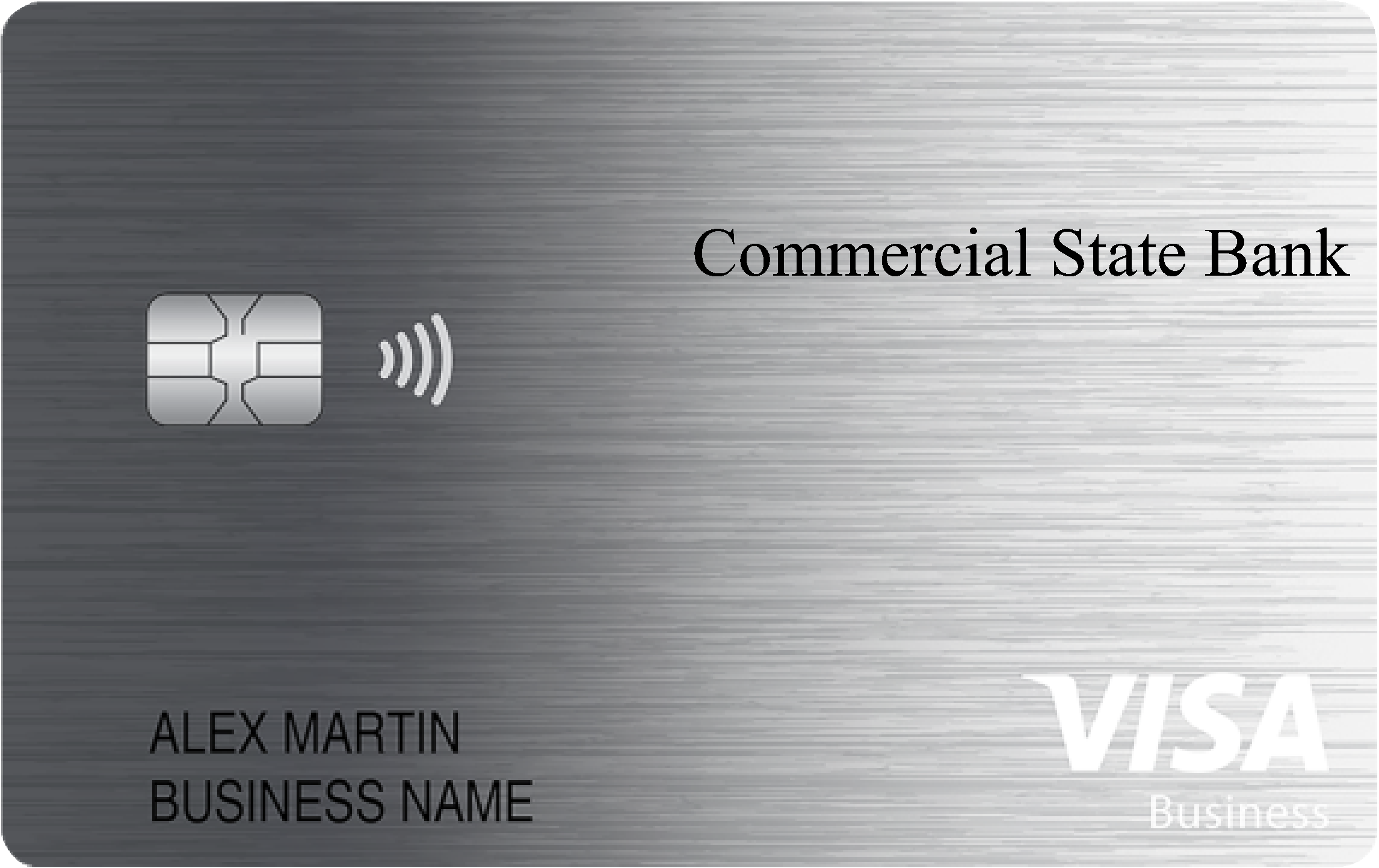 Commercial State Bank Business Card