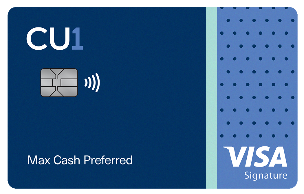 Credit Union 1 Max Cash Preferred Card