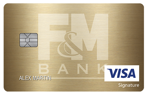 F&M Bank Travel Rewards+ Card