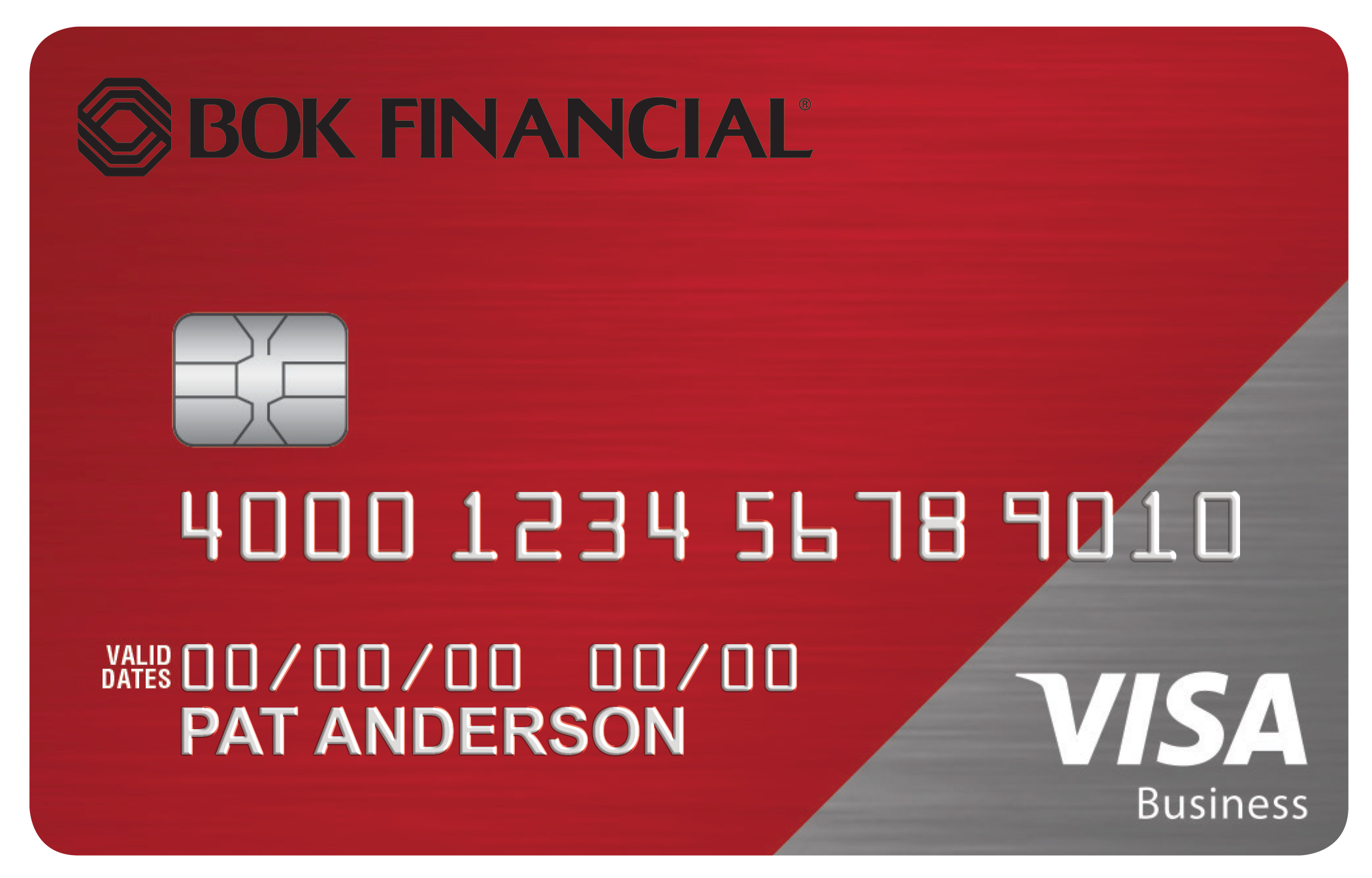 BOK Financial Business Card Card