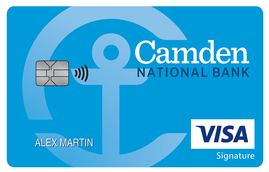 Camden National Bank Travel Rewards+ Card