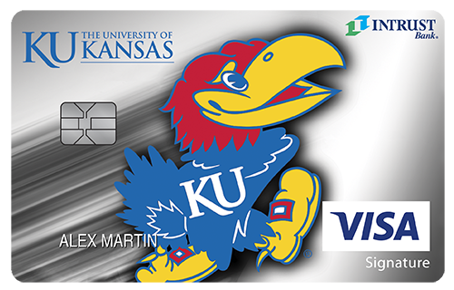 INTRUST Bank University of Kansas Max Cash Preferred Card