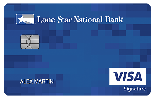 Lone Star National Bank College Real Rewards  Credit Card