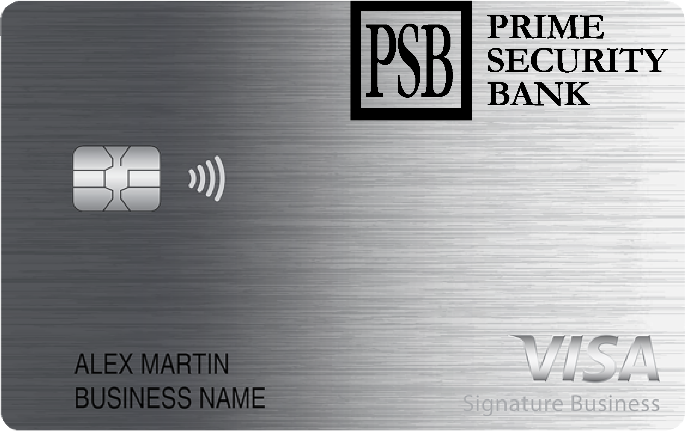 PRIME SECURITY BANK Smart Business Rewards Card