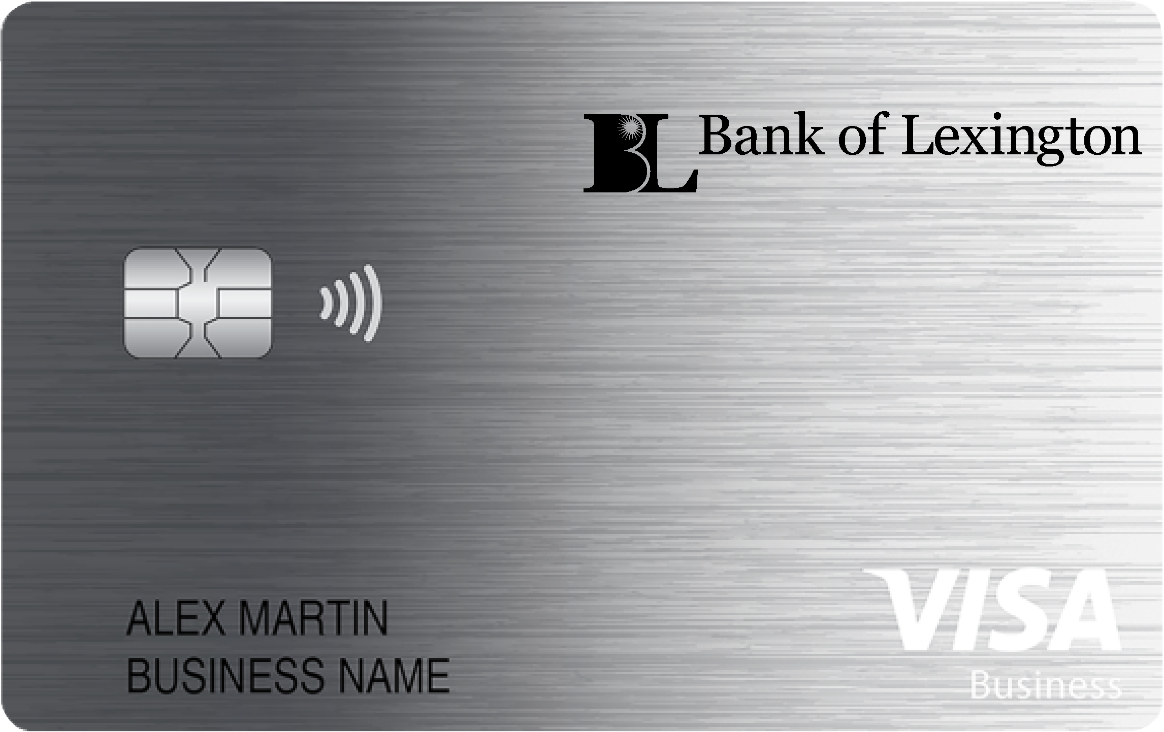 Bank of Lexington Business Card Card