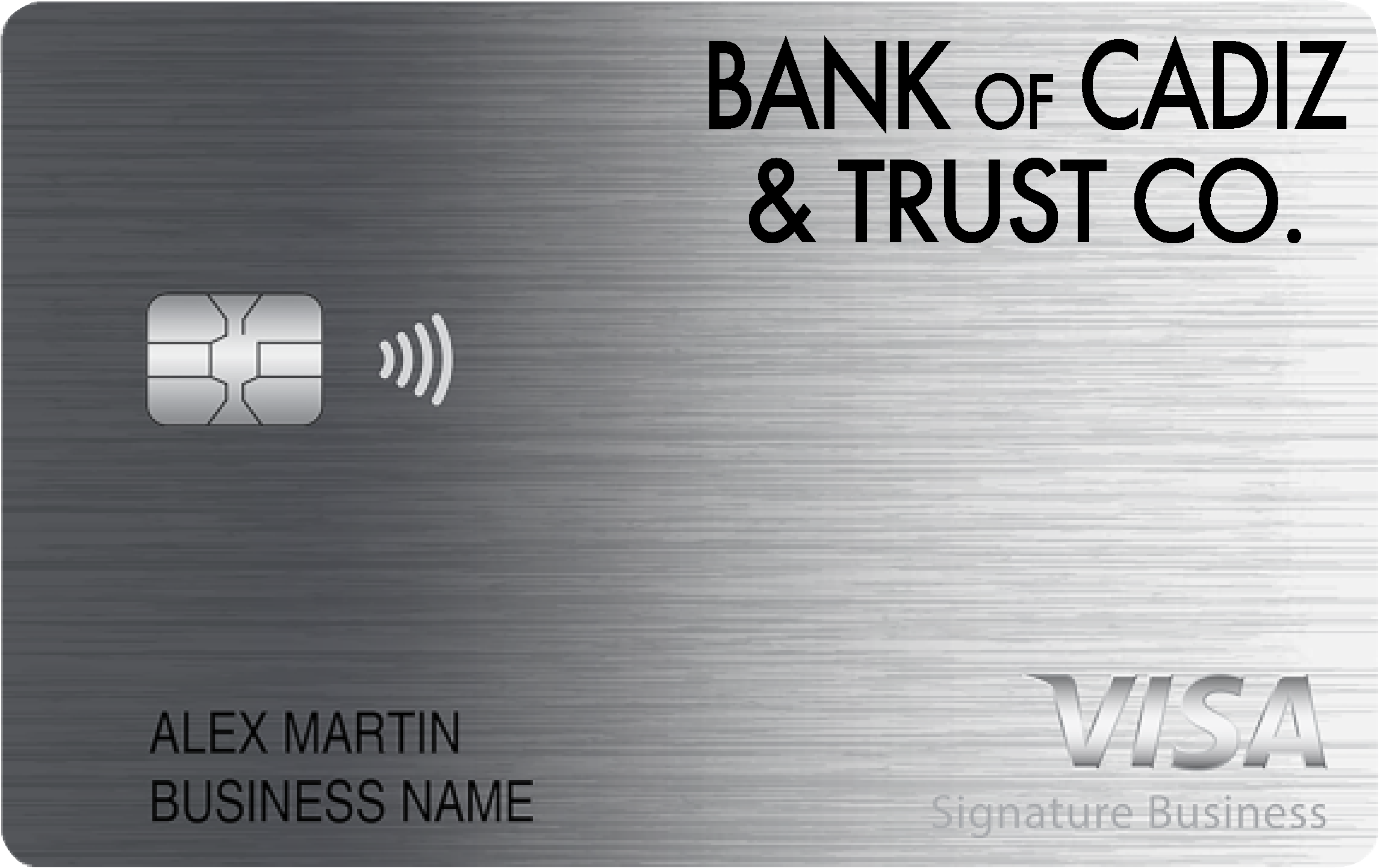 Bank of Cadiz & Trust Company Smart Business Rewards Card