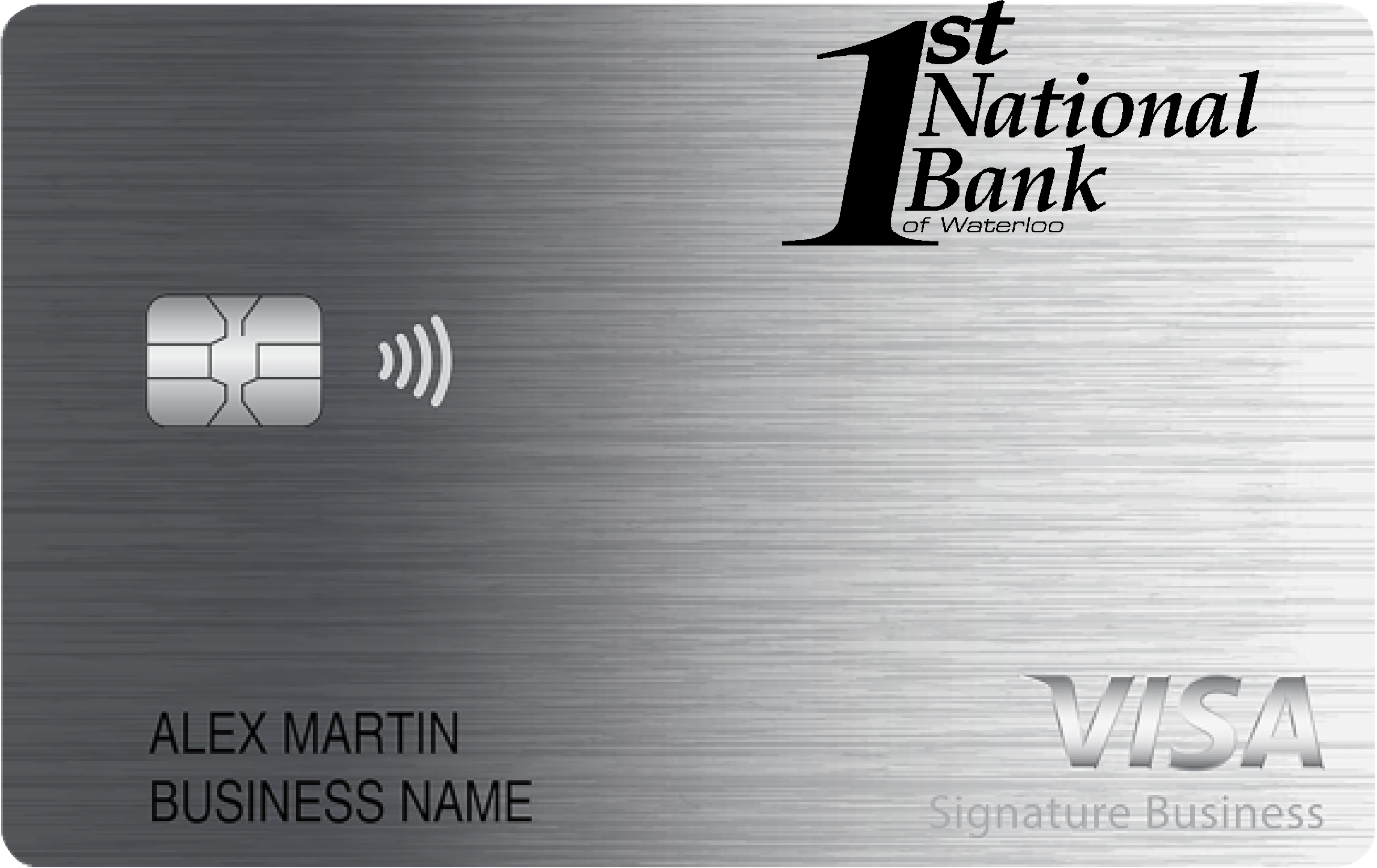 First National Bank of Waterloo Smart Business Rewards Card