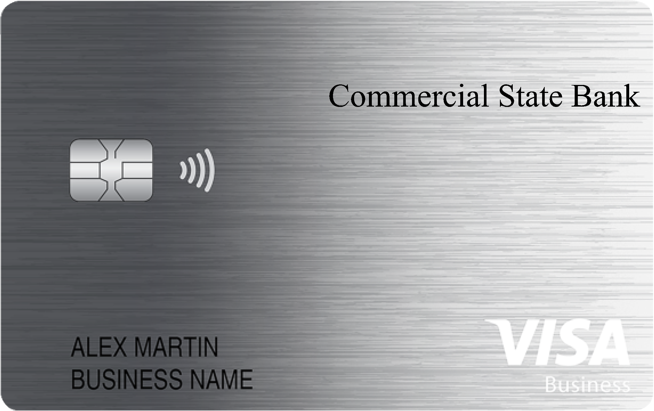Commercial State Bank Business Card Card