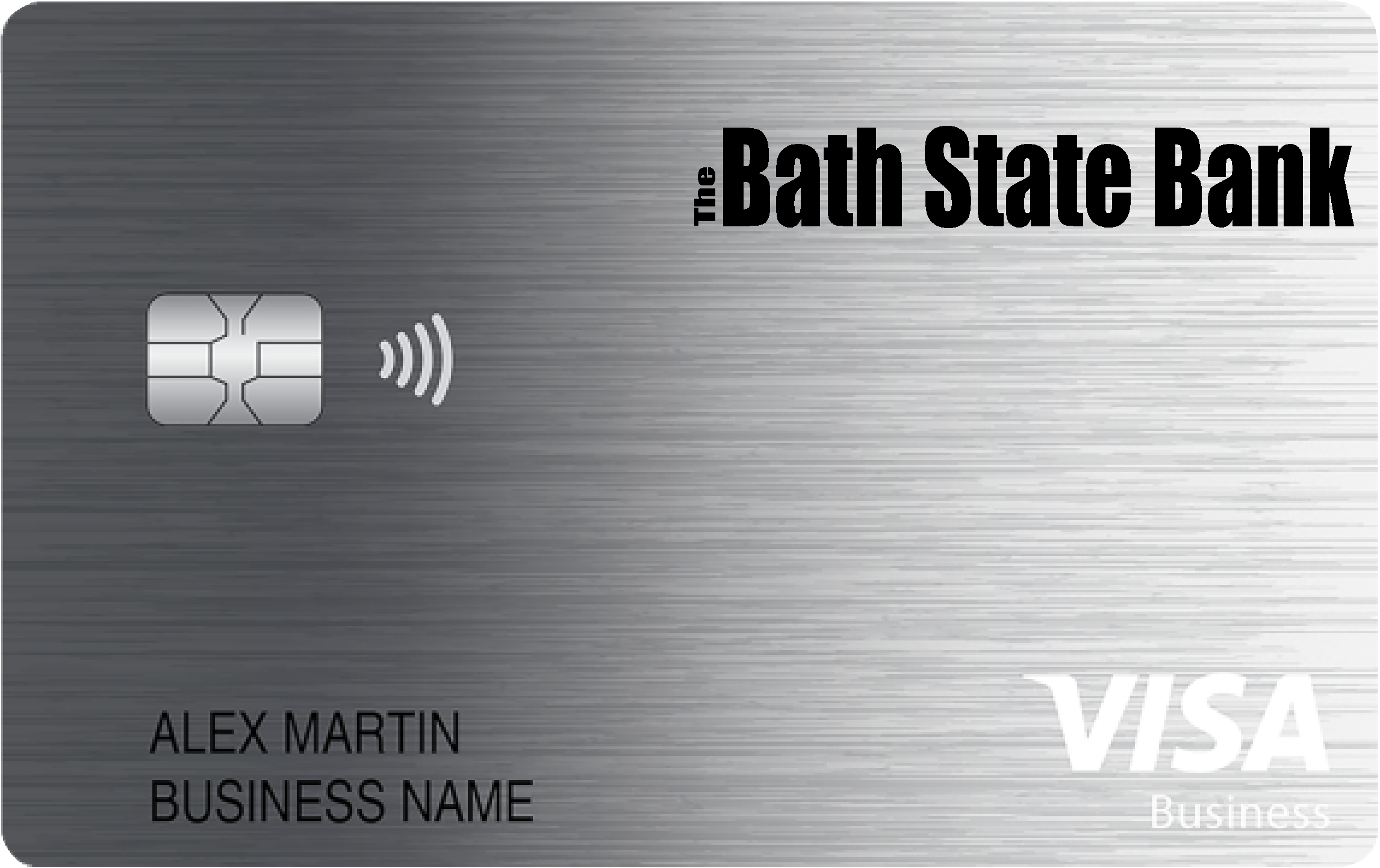 Bath State Bank Business  Card