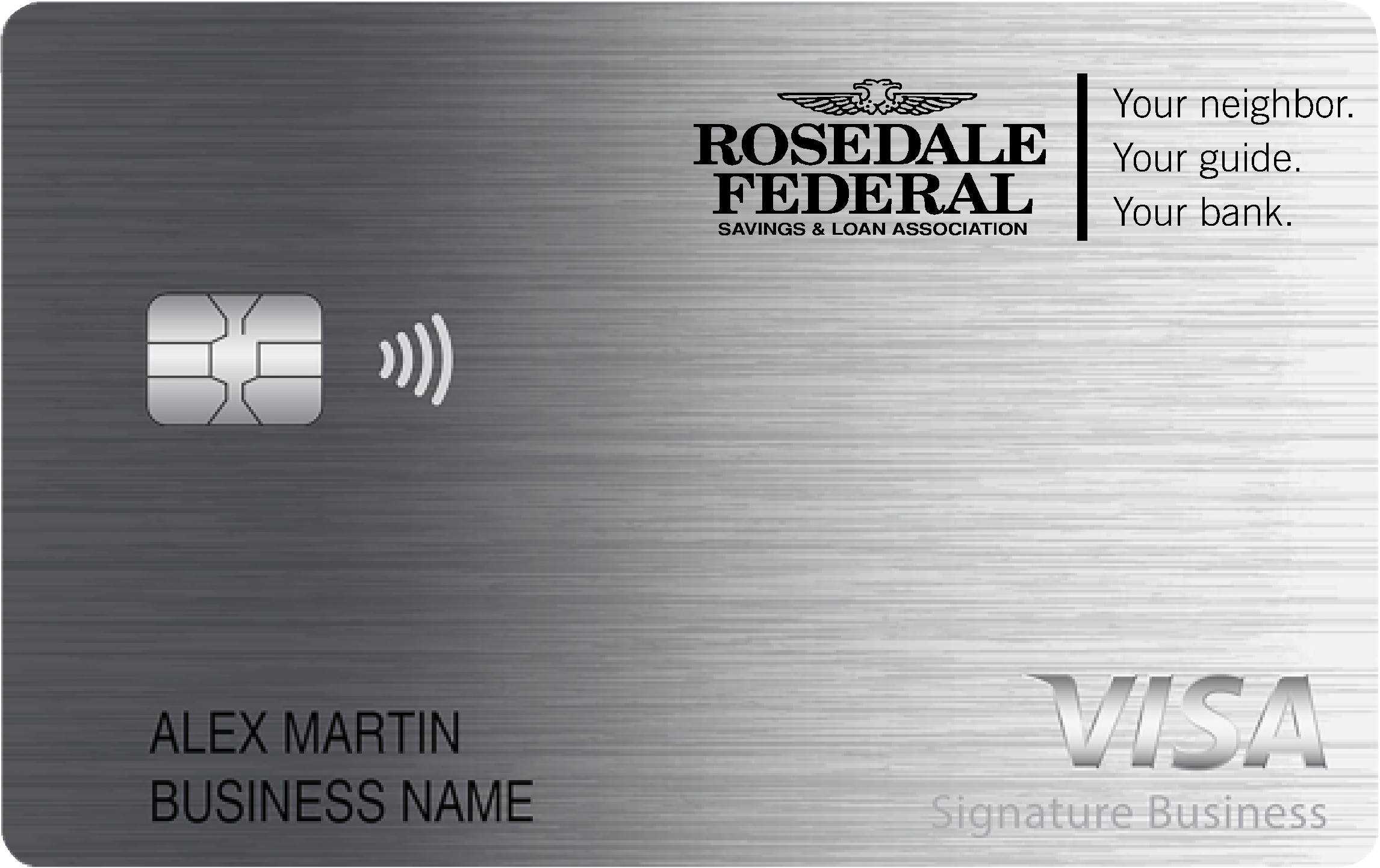 Rosedale Federal S&L Association Smart Business Rewards Card