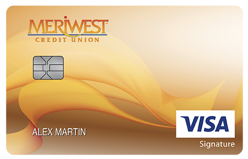 Meriwest Credit Union College Real Rewards Card