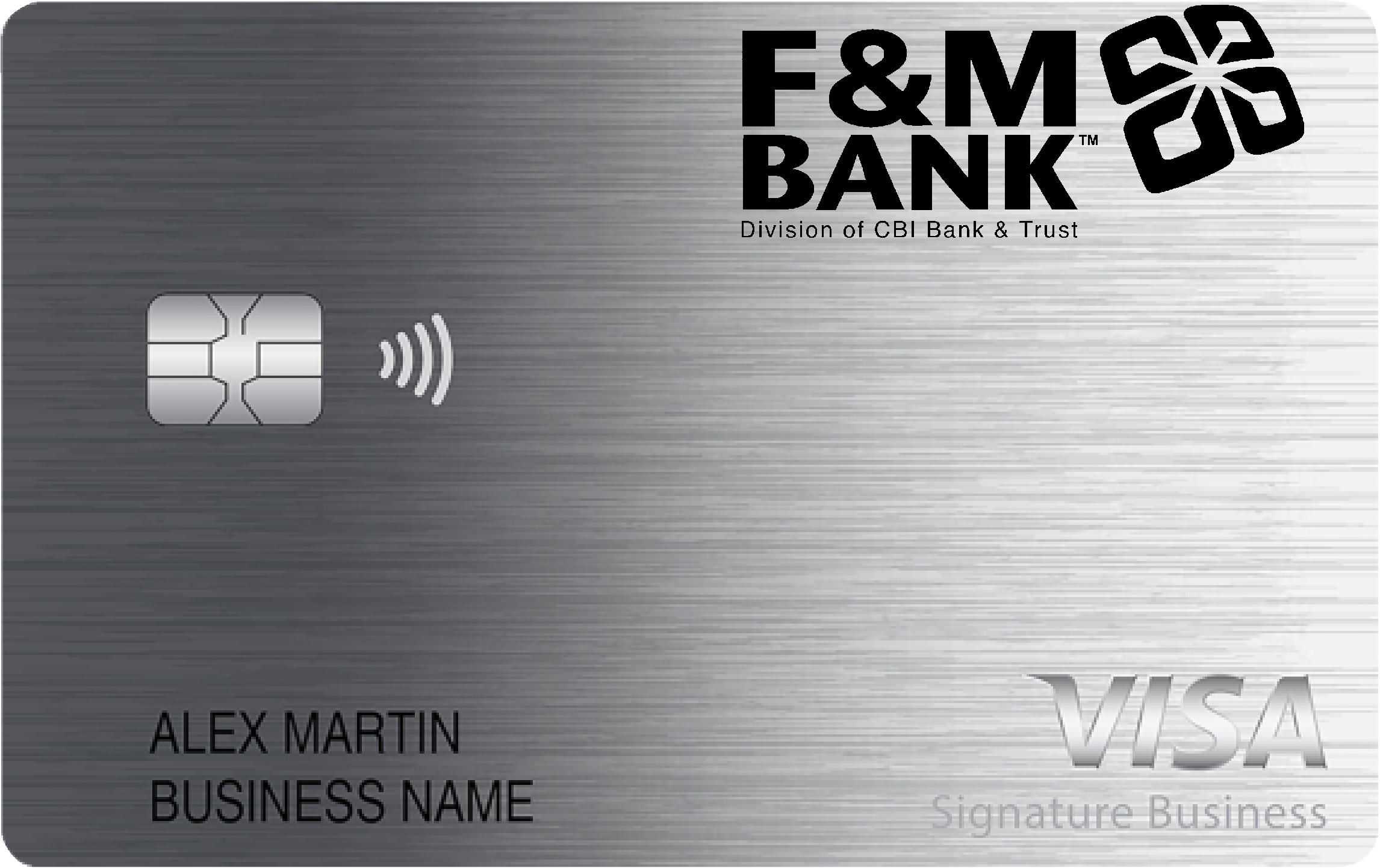 F&M Bank, Division of CBI Bank & Trust Smart Business Rewards Card
