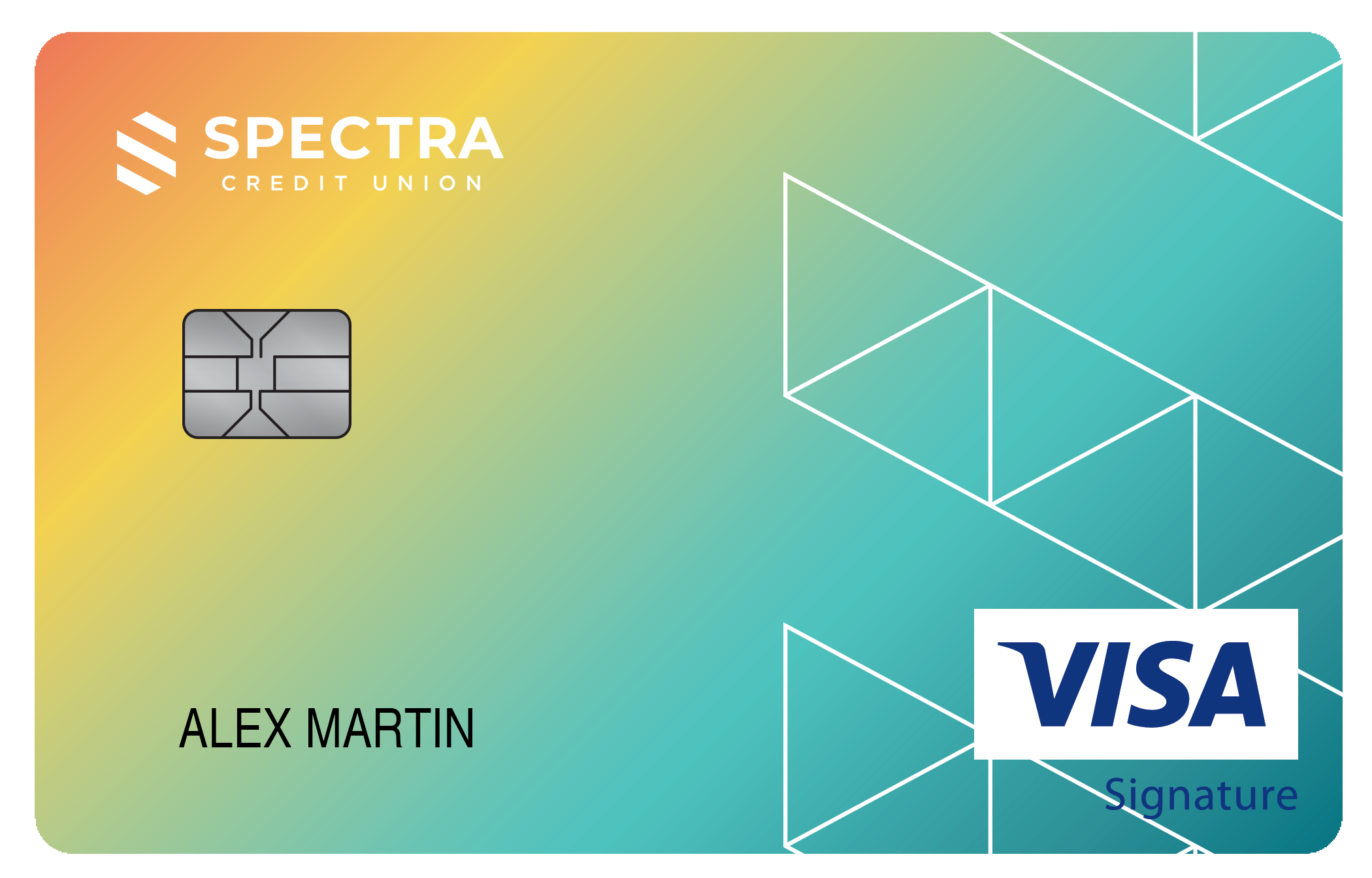 Spectra Credit Union College Real Rewards Card