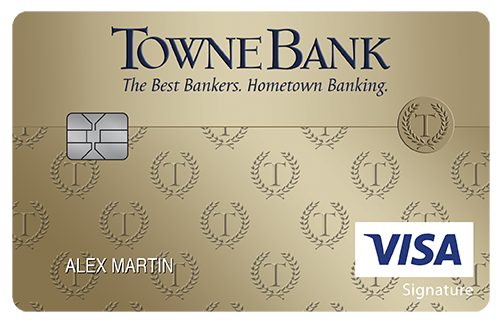 TowneBank College Real Rewards Card