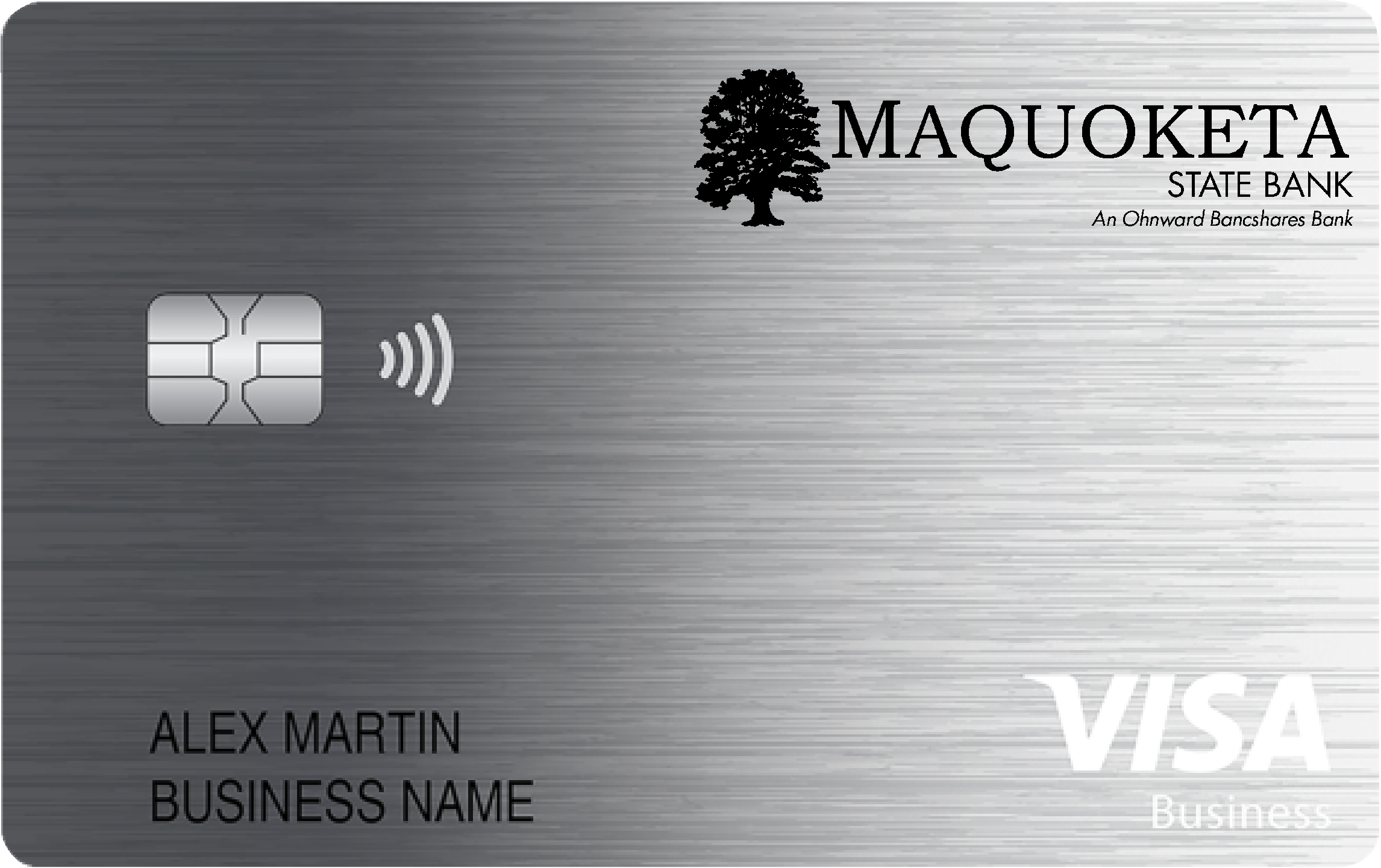 Maquoketa State Bank Business Card Card