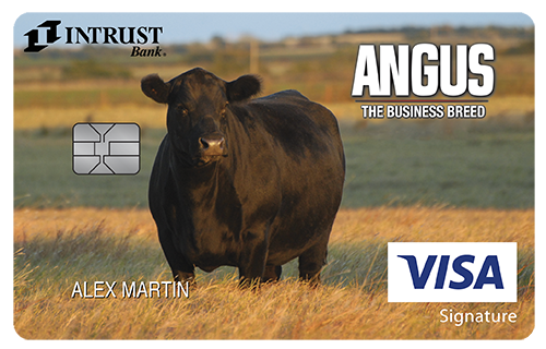 INTRUST Bank American Angus Association Travel Rewards+ Card