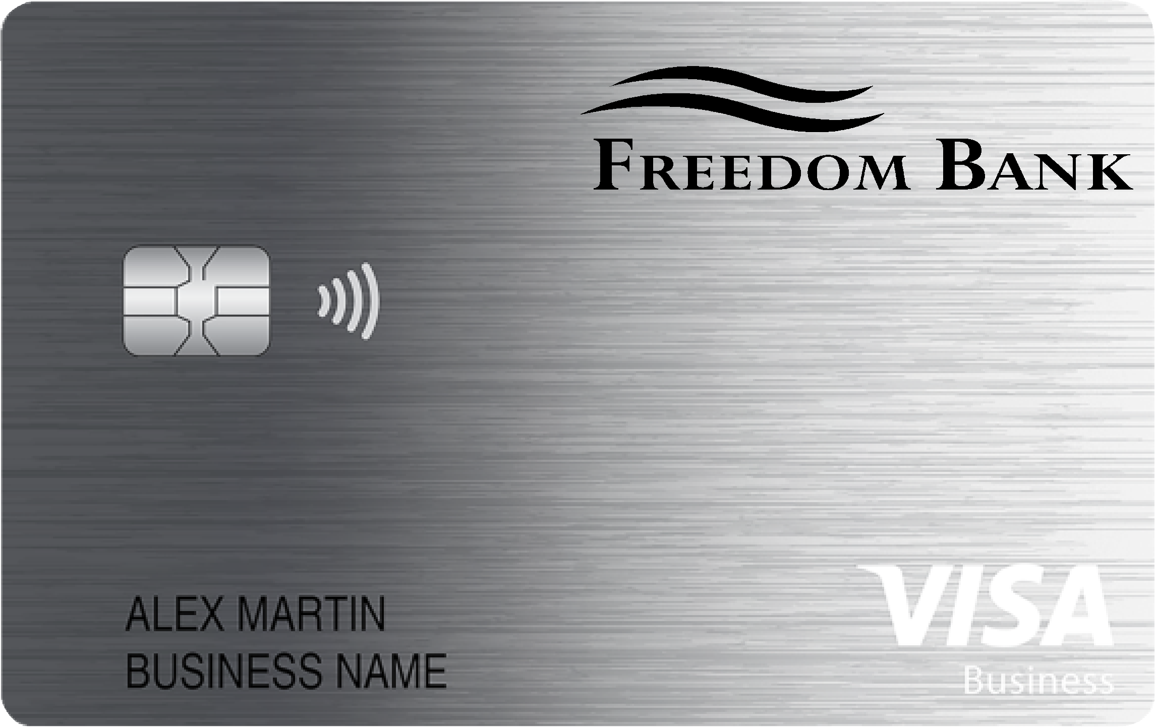 Freedom Bank Business Card