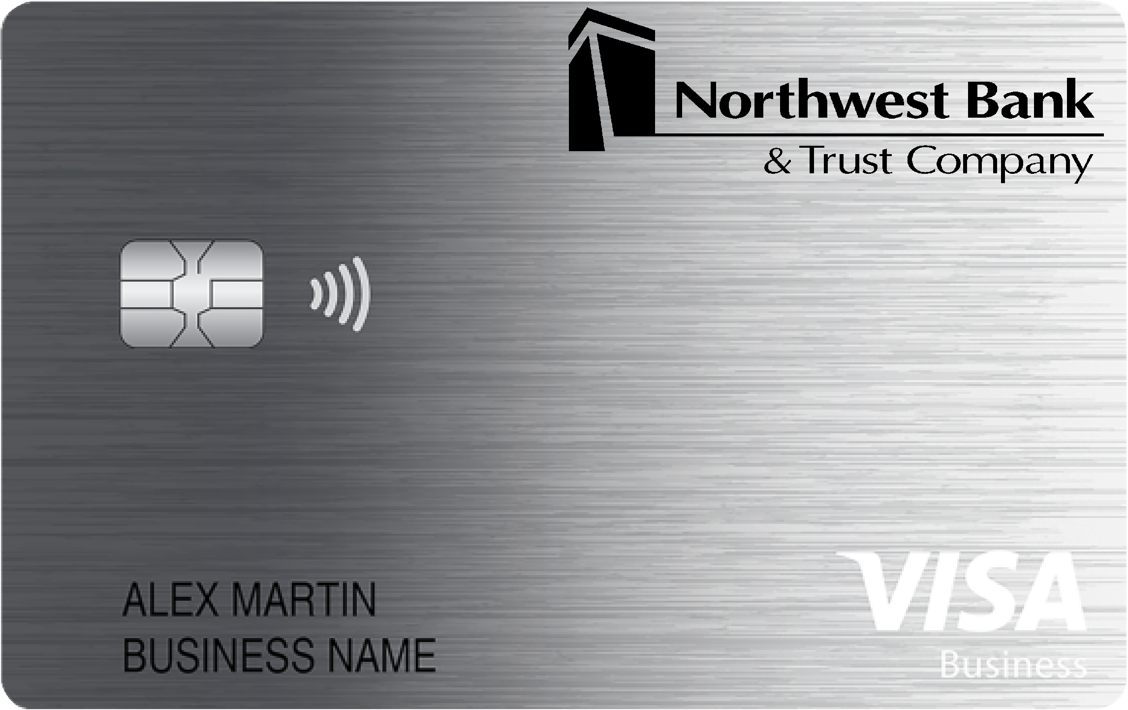 Northwest Bank & Trust Company Business Card Card