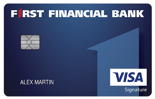 First Financial Bank College Real Rewards Card